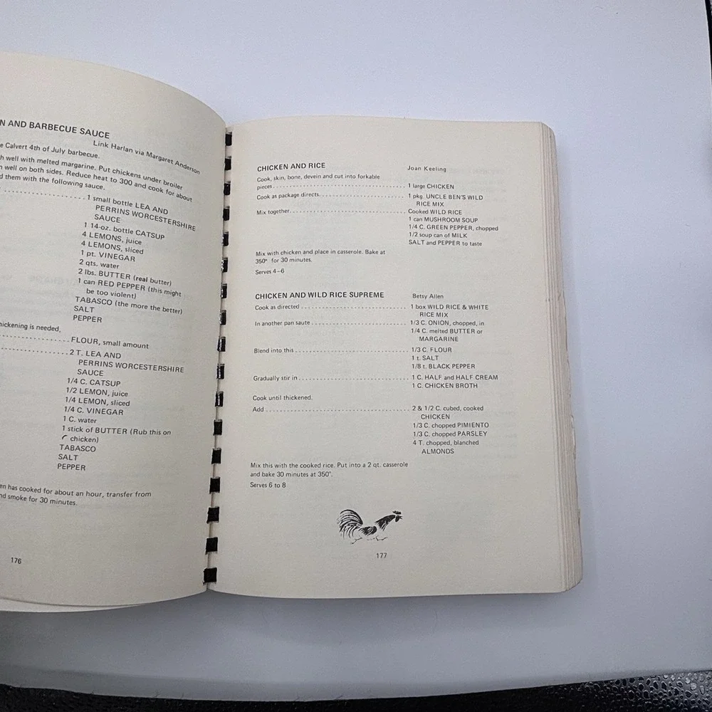 Bounty on the Brazos Cookbook Marlin Texas Four Generations Family 1980 Vtg RARE